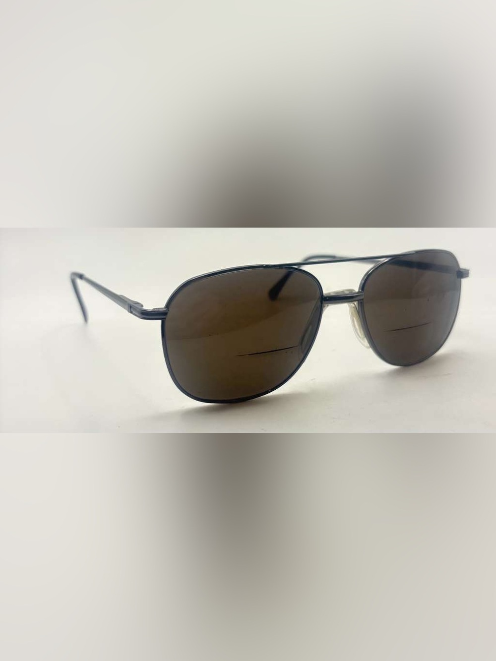 Via Milano Kyle Gunmetal Pilot Metal Sunglasses Frames Only